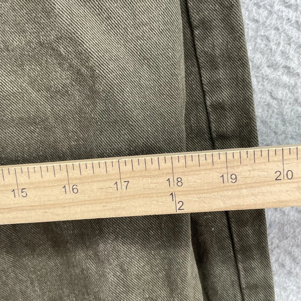 Vintage Levi's 560 Jeans 29x28* Army Green Loose Baggy‎ Taper Retro 90s Made USA